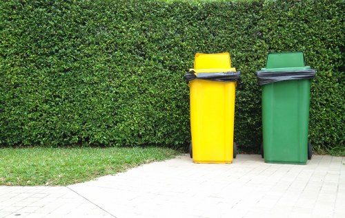 Lewisham waste collection trucks in action